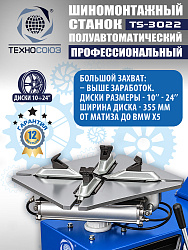 TS-3022 Станок шиномонтажный полуавтомат