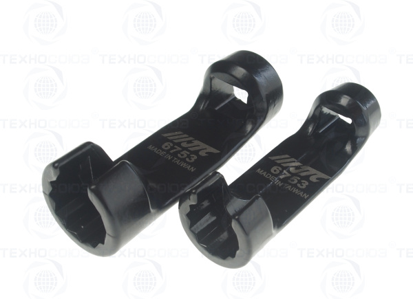 JTC-6753 НАБОР ГОЛОВОК РАЗРЕЗНЫХ 12-ТИ ГРАННЫХ 2 ПРЕДМЕТА