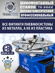 TS-3022 Станок шиномонтажный полуавтомат
