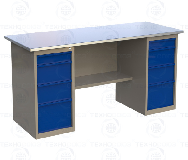 Верстак двухтумбовый 1800 ML4/ML4